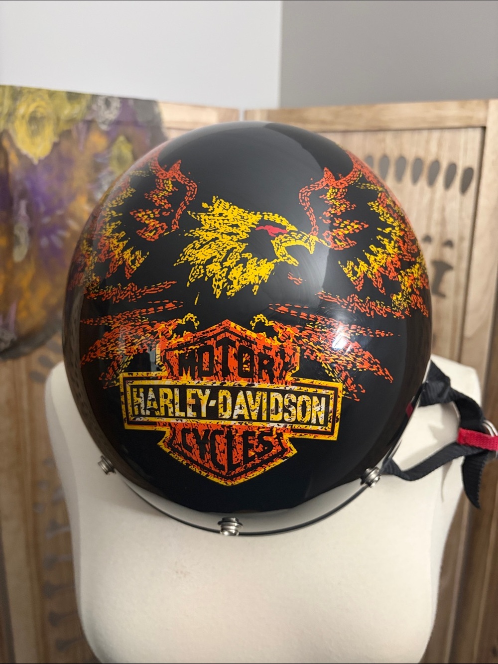 HARLEY DAVIDSON / like new / eagle helmet / XXL